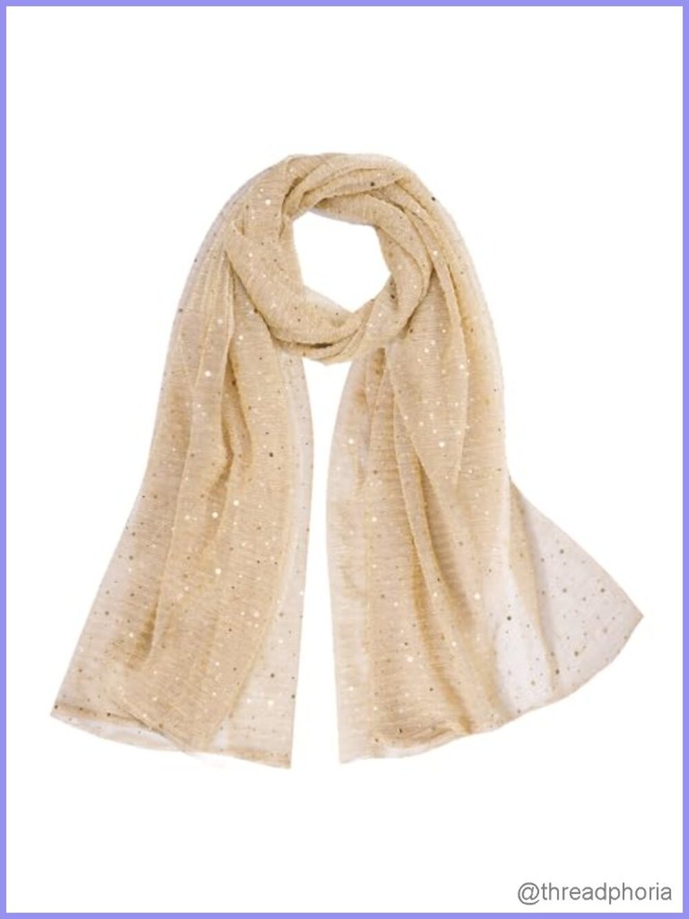 Sequin Bandana Scarf Sheer Mesh Shawl Evening Wrap Wedding Accessory Polyester